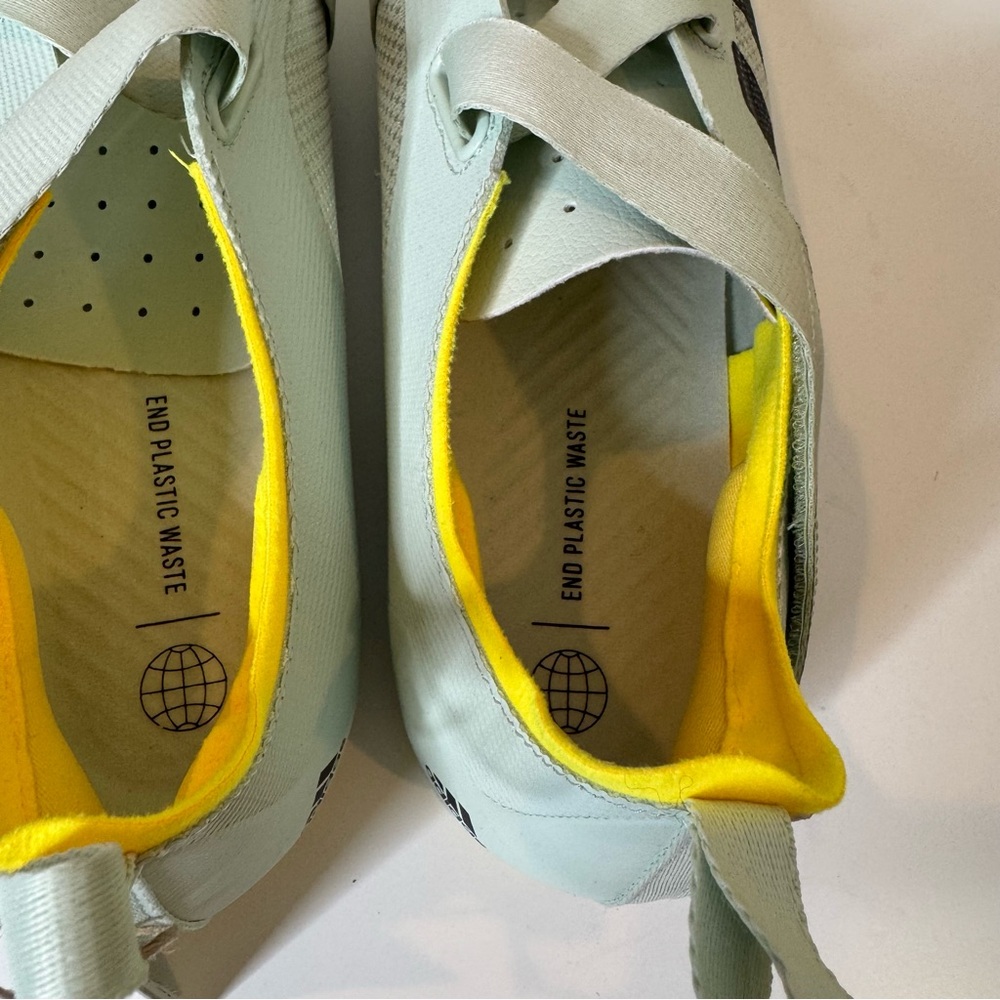 Adidas The Indoor Cycling Shoe Mens 11/ Womens 12 Light Green Yellow - Picture 7 of 9
